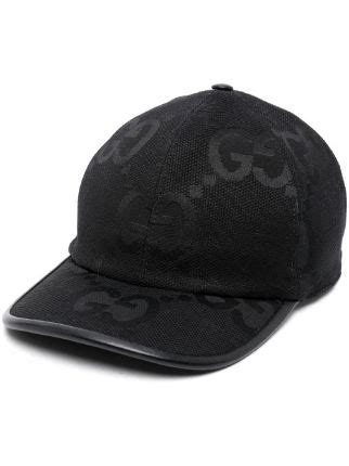 gucci casquette homme noir|Casquette GG jumbo en noir .